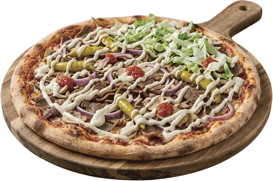 Kebabpizza